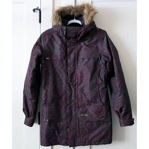 NWOT Awesome OAKLEY Magnetic Jacket Snowboard Parka faux fur hood - S Regular